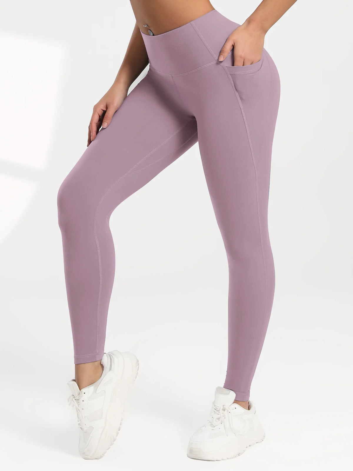 CHRLEISURE 1/3/4 PCS Seamless Yoga Pants High Waist Butt Lifting Workout Tights with Pockets Slim Elastic Women Fitness Leggings