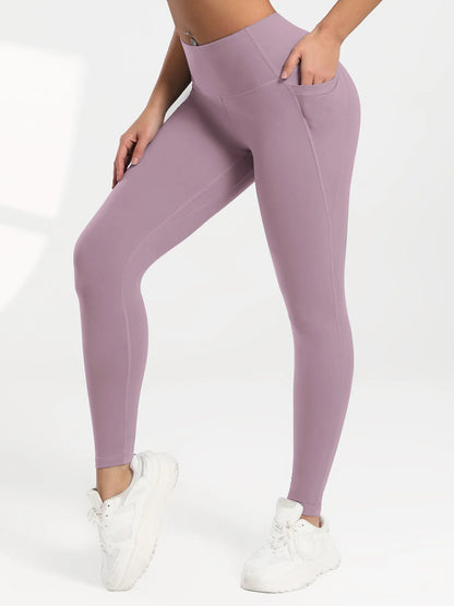 CHRLEISURE 1/3/4 PCS Seamless Yoga Pants High Waist Butt Lifting Workout Tights with Pockets Slim Elastic Women Fitness Leggings