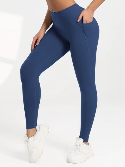 CHRLEISURE 1/3/4 PCS Seamless Yoga Pants High Waist Butt Lifting Workout Tights with Pockets Slim Elastic Women Fitness Leggings